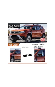 Dacia Duster (2019 - 2021) Batman Ayna Kapağı (parlak Siyah)