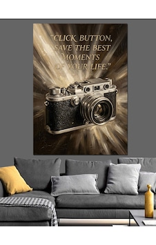 Vintage Fotoğraf Makinesi Ve Yazı Dekoratif Kanvas - Mdf Ahşap Tablo Vintage Fotoğraf Makinesi Ve Yazı Dekoratif Kanvas - Mdf Ahşap Tablo