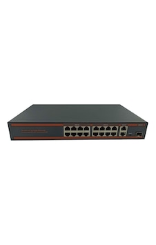 Nova ND1PD1622LFGX 16 Port Poe+ 10/100 Mbps 2 Port 10/100/1000 Mb Switch Nova ND1PD1622LFGX 16 Port Poe+ 10/100 Mbps 2 Port 10/100/1000 Mb Switch