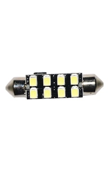 Sofit Ampul LED Beyaz 12V 8 LED 39Mm Can Bus 2 Adet Sofit Ampul LED Beyaz 12V 8 LED 39Mm Can Bus 2 Adet