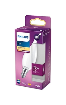 Philips Led Classic 25w Ba35 E14 Mum Tipi Ww Dim Edilmez Ampul Enerji Sınıfı E Philips Led Classic 25w Ba35 E14 Mum Tipi Ww Dim Edilmez Ampul Enerji Sınıfı E