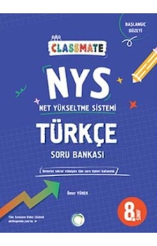 8. Sınıf Classmate Nys Türkçe Soru Bankası 8. Sınıf Classmate Nys Türkçe Soru Bankası