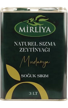 Mirliya Naturel Sızma Zeytinyağı 3 L Mirliya Naturel Sızma Zeytinyağı 3 L