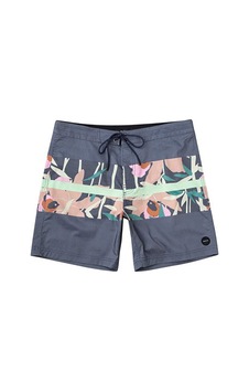 Rvca Rvca Westport Print Trunk Erkek Mavi Boardshort 3592