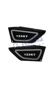 MONDİAL KT 125 YAN KAPAK [TAKIM] [SİYAH]