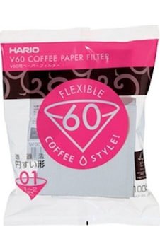 Hario V60 01 Filtre Kağıdı 100 Adet Hario V60 01 Filtre Kağıdı 100 Adet