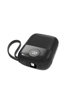 S-link Mp110 10000mah Pd22.5w Type-c+lightning Kablolu Siyah Pil Şarj Cihazı Powerbank S-link Mp110 10000mah Pd22.5w Type-c+lightning Kablolu Siyah Pil Şarj Cihazı Powerbank