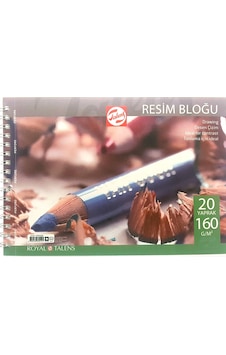 Talens Resim Bloğu Eskiz Çizim Defteri (A5) 160 G 20 Sayfa