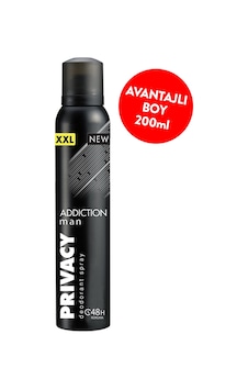 Privacy Man Addiction 48H Erkek Sprey Deodorant 200 ML Privacy Man Addiction 48H Erkek Sprey Deodorant 200 ML