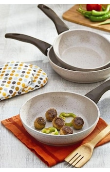 Safran Granit 3 Parça Tava Set Safran Granit 3 Parça Tava Set