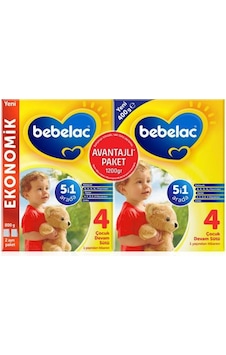 Bebelac 4 Çocuk Devam Sütü 800+400 G Bebelac 4 Çocuk Devam Sütü 800+400 G