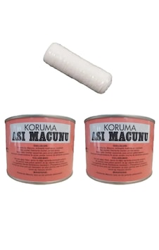 Koruma Aşı Macunu 2 Adet 250gr / Aşı Bandı Silikonlu