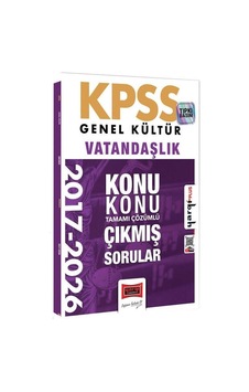 Yargı 2027 Kpss Vatandaşlık Çıkmış Sorular 2017-2026 Konularına Göre Çözümlü Yargı 2027 Kpss Vatandaşlık Çıkmış Sorular 2017-2026 Konularına Göre Çözümlü