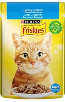 Somonlu Soslu Yaş Kedi Maması 85gr X 26 Adet