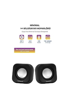 Sprange Sr-pn99 2w 2 Usb 2.0 + 3.5mm 5v Pc Bilgisayar Hoparlör Siyah Sprange Sr-pn99 2w 2 Usb 2.0 + 3.5mm 5v Pc Bilgisayar Hoparlör Siyah