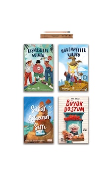 Timaş İlk Gençlik Mükemmeller Kulübü - Başarısızlar Kulübü - Büyük Dostum - Şükür Ağacının Sırrı Set 4 Kitap