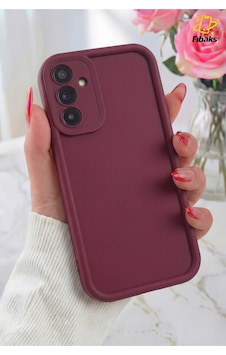 Fibaks Galaxy A34 5G Uyumlu Kılıf Kamera Korumalı Yumuşak Dokulu Darbe Emici Bordo Silikon Kapak Fibaks Galaxy A34 5G Uyumlu Kılıf Kamera Korumalı Yumuşak Dokulu Darbe Emici Bordo Silikon Kapak