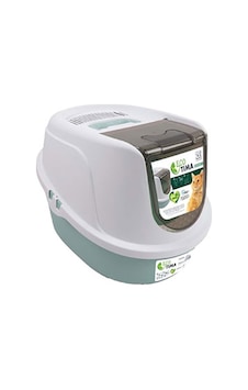 M-pets Eco Tima Kapalı Kedi Tuvaleti Deniz Yeşili 40x38x53 Cm 244-53021.01 M-pets Eco Tima Kapalı Kedi Tuvaleti Deniz Yeşili 40x38x53 Cm 244-53021.01