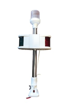 Tekne Için Işıklı Kombine Bayrak Direği 40 Cm Ampül 12V Led Tekne Için Işıklı Kombine Bayrak Direği 40 Cm Ampül 12V Led