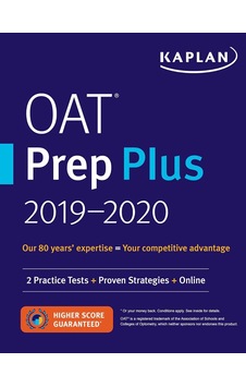 Oat Prep Plus 2019-2020: 2 Practice Tests + Proven Strategies + Online