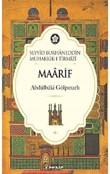 Maarif - Abdülbaki Gölpınarlı - İnkılap Kitabevi Maarif - Abdülbaki Gölpınarlı - İnkılap Kitabevi