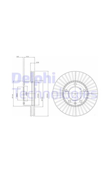 Delphı Fren Dıskı On 5d 305 Mm Renault Master Iı Opel Movano 03- OC01-DELPHI BG9692 Delphı Fren Dıskı On 5d 305 Mm Renault Master Iı Opel Movano 03- OC01-DELPHI BG9692