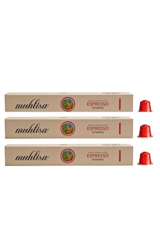 Muhlisa Espresso Ethiopia Kapsül Kahve 3'lü Muhlisa Espresso Ethiopia Kapsül Kahve 3'lü