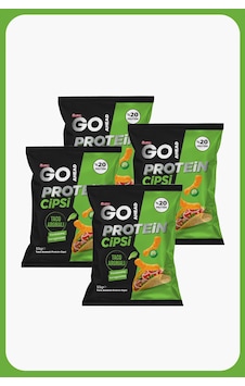 Go Ahead Protein Cipsi - Taco Aromalı - %20 Protein - 55 Gram - 4 Adet Go Ahead Protein Cipsi - Taco Aromalı - %20 Protein - 55 Gram - 4 Adet