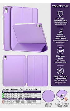 Ipad Air 13" M4 M3 M2 Uyumlu Kılıf Ultra İnce Akıllı Uyku Modlu Standlı Zarif Koruyucu Kapak Kapaklı Kılıf Ipad Air 13" M4 M3 M2 Uyumlu Kılıf Ultra İnce Akıllı Uyku Modlu Standlı Zarif Koruyucu Kapak Kapaklı Kılıf