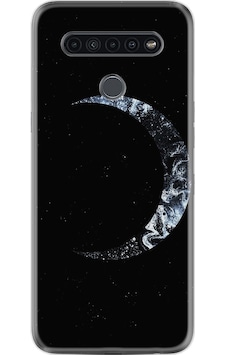 LG Uyumlu K61 Kılıf Desenli Yalnız Ay 1744 LG Uyumlu K61 Kılıf Desenli Yalnız Ay 1744