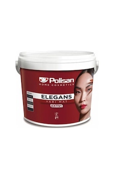 Polisan Elegans Extra Yarı Mat Boya 7.5 Lt 4473 Dingin Gri Cİ-7601 Polisan Elegans Extra Yarı Mat Boya 7.5 Lt 4473 Dingin Gri Cİ-7601