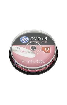 Hp Dvd+r Double Couche 8x. 10 Lu Cake Box Hp Dvd+r Double Couche 8x. 10 Lu Cake Box