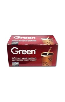 Green Kağıt Sargılı Tahta Karıştıcı 200'lü