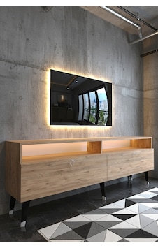 Resital Ledli Tv Sehpası - Led Işıklı - Silver Çam - Sl9016-6 Atlantikçam Resital Ledli Tv Sehpası - Led Işıklı - Silver Çam - Sl9016-6 Atlantikçam