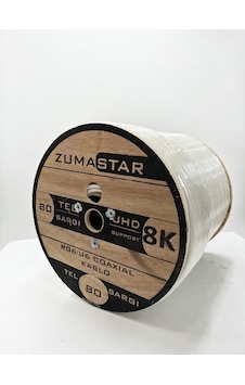 300m 80 Tel Sargı Rg6/u6 8k Uhd Çanak Anten Kablosu 300m 80 Tel Sargı Rg6/u6 8k Uhd Çanak Anten Kablosu