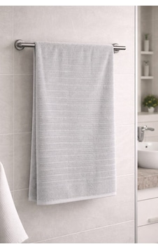 Santos %100 Pamuk Banyo Havlusu 90x150 Cm Yumuşak Ve Emici Gri Santos %100 Pamuk Banyo Havlusu 90x150 Cm Yumuşak Ve Emici Gri