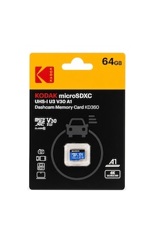 Kodak 64gb Uhs-ı U3/v30/a1 Araç Kamerası İçin Micro Sd Kart Kd360 Kodak 64gb Uhs-ı U3/v30/a1 Araç Kamerası İçin Micro Sd Kart Kd360