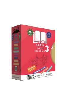 Antik Okul Klasikleri Set 3 - 10 Kitap Takım- Antik Kitap