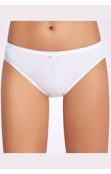 İlke İç Giyim Fiyonklu Beyaz Kadın Bikini Külot 10 Adet 001 Beyaz S İlke İç Giyim Fiyonklu Beyaz Kadın Bikini Külot 10 Adet 001 Beyaz S