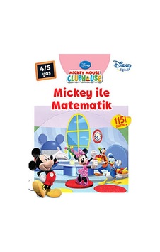 Mickey İle Matematik 4-5 Yaş- Doğan ve Egmont Yayıncılık