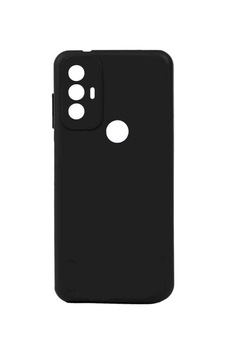 Zore Tcl 30 Se Kılıf Omsy Biye Silikon - Siyah Zore Tcl 30 Se Kılıf Omsy Biye Silikon - Siyah