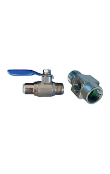Su Arıtma Metal Hat Alma Aparatı 3/8'' + Küresel Vana 6 MM Su Arıtma Metal Hat Alma Aparatı 3/8'' + Küresel Vana 6 MM