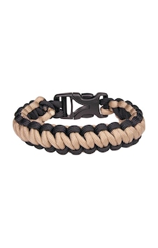 Coghlans Paracord Bileklik Siyah Bej Çok Renkli