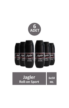 Jagler Sport Erkek Roll-on 50 Ml 6 Adet Jagler Sport Erkek Roll-on 50 Ml 6 Adet