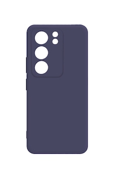 Zore Vivo V29 5g Kılıf Omsy Biye Silikon - Lacivert