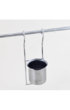 Çağdaş Tekli Paslanmaz Kaşıklık Inox 11 Cm Gri