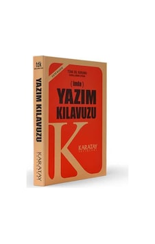 Plastik Kapak Yazım Klavuzu 1 Adet Plastik Kapak Yazım Klavuzu 1 Adet