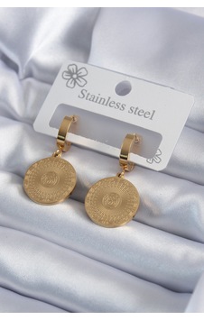 316l Çelik Gold Renk İşleme Detay Kadın Küpe - Tj-bkp7981 Çok Renkli 316l Çelik Gold Renk İşleme Detay Kadın Küpe - Tj-bkp7981 Çok Renkli