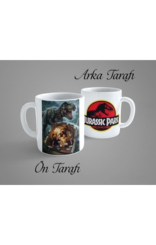 Jurassic Park 4 Porselen Kupa Bardak Beyaz Jurassic Park 4 Porselen Kupa Bardak Beyaz