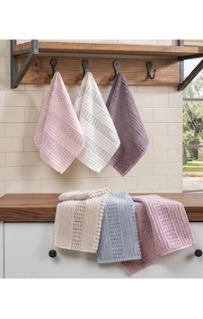 Bicomi Soft Touch Ultra Emici & Hızlı Kuruyan %100 Pamuklu 6'lı Mutfak Ve El Havlusu Seti 30x50 Cm Çok Renkli Bicomi Soft Touch Ultra Emici & Hızlı Kuruyan %100 Pamuklu 6'lı Mutfak Ve El Havlusu Seti 30x50 Cm Çok Renkli